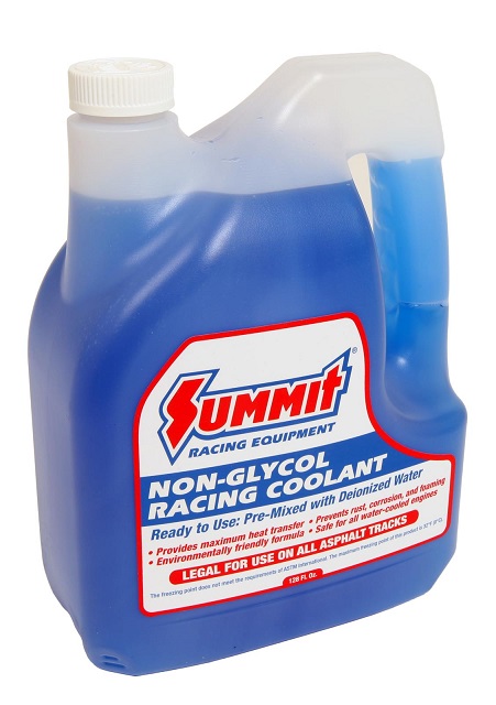 Summit Racing Non-Glycol Racing Coolant 1 Gallon - Click Image to Close